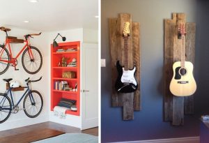 guitars wall decor