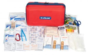 Lifeline Deluxe Hard-Shell Foam First Aid Kit
