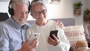 Grandparents smartphone