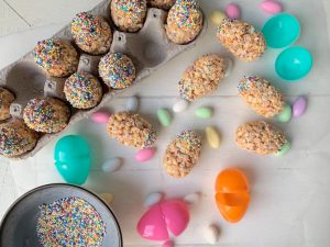 Rice Krispies Easter eggs