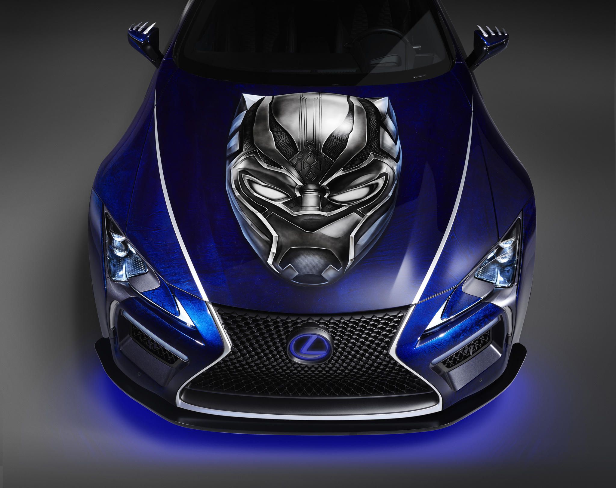 Marvel’s Black Panther movie inspires new Lexus concept car