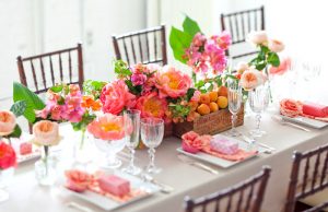 fruit and flowers